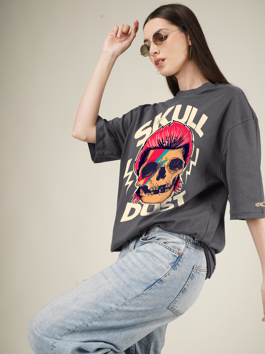 Skull Dust Graphics | Oversized T-Shirt