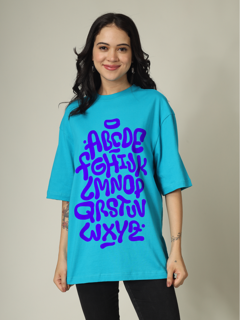 A-Z class Graphic | Oversized T-Shirt