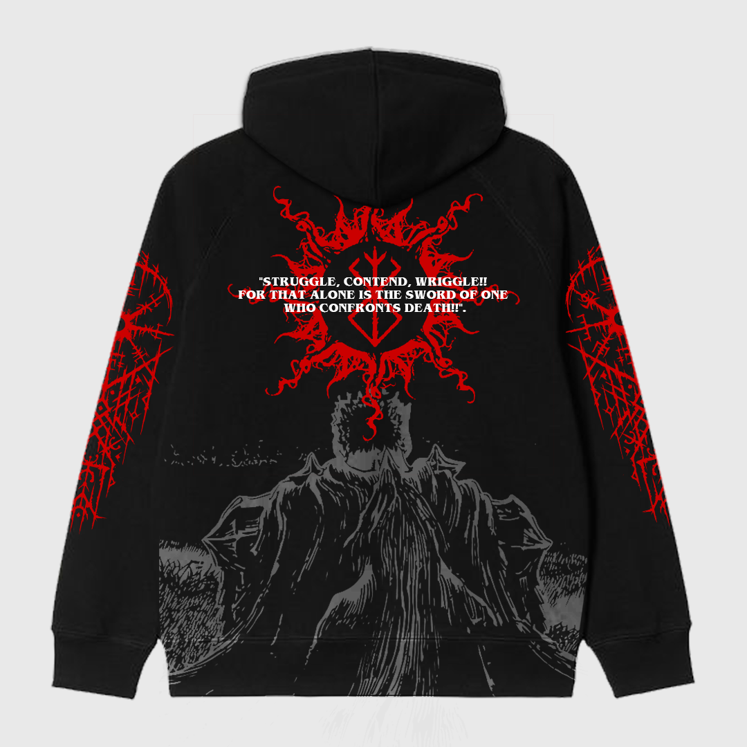 STRUGGLE SIGIL OVERSIZED HOODIE