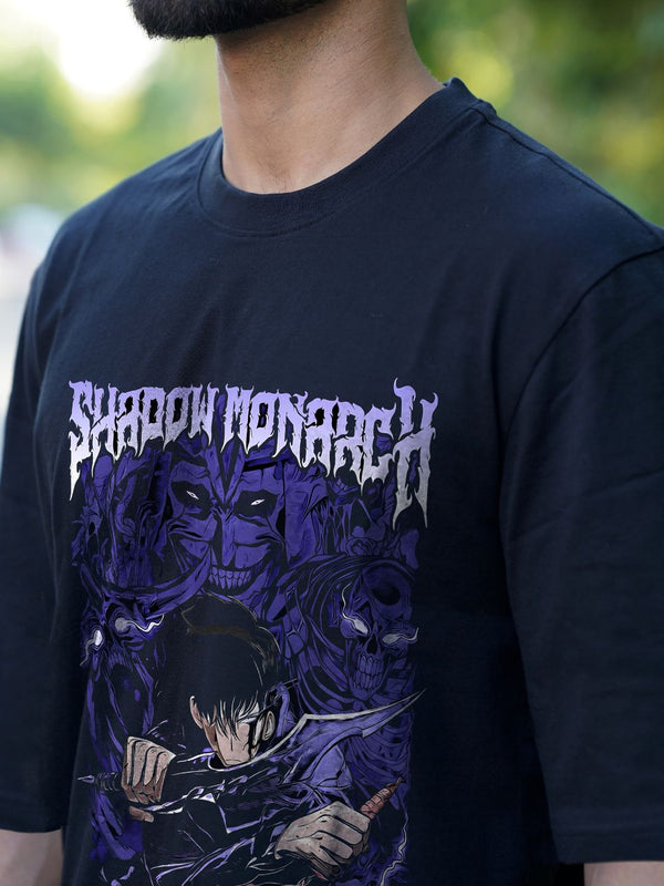 Shadow Monarch | Oversized Graphic T-Shirt