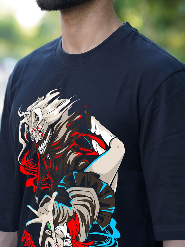 Okarun x Momo | Oversized Graphic T-Shirt