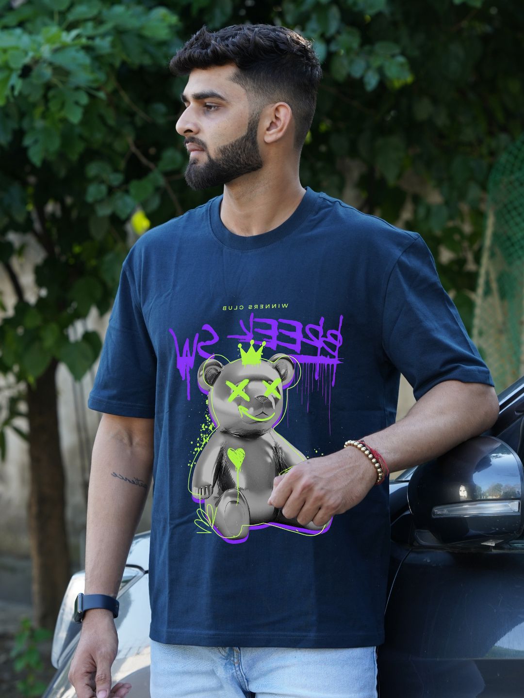 Glitch Reality | Oversized Graphics T-Shirt