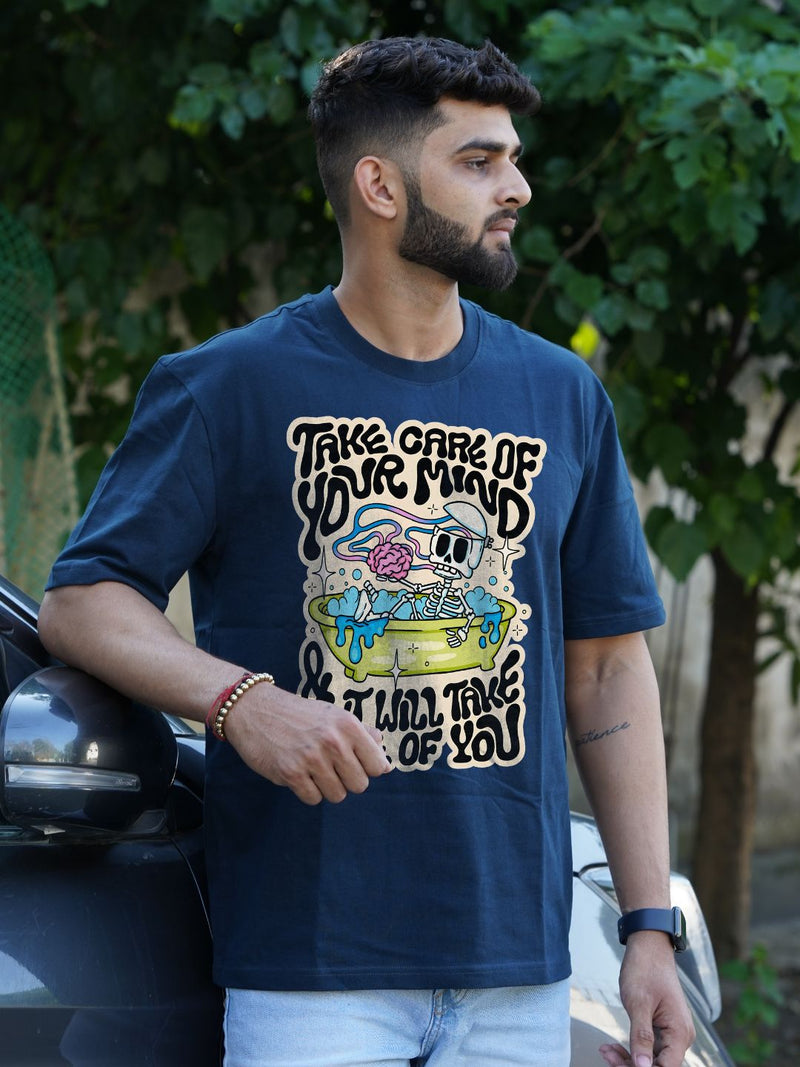 Clockwork Heart | Oversized Graphic T-Shirt