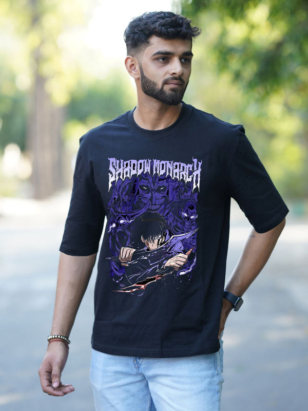 Shadow Monarch | Oversized Graphic T-Shirt