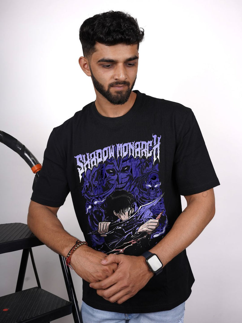 Shadow Monarch | Oversized Graphic T-Shirt