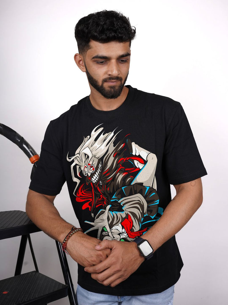 Okarun x Momo | Oversized Graphic T-Shirt