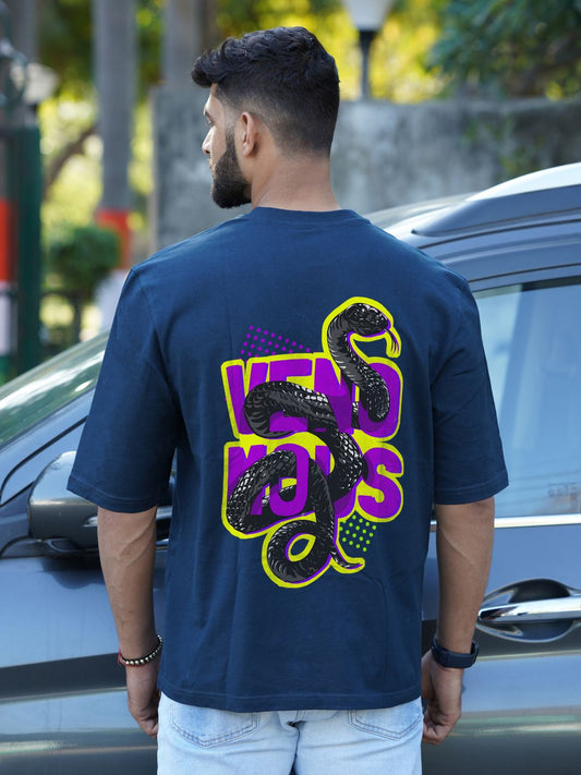 Venomous Snake Graphic | Oversized T-Shirt