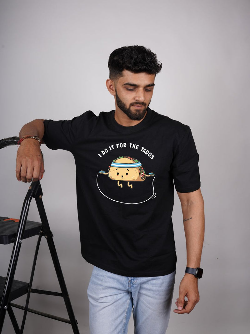 Boardwalk Bites | Oversized Graphic T-Shirt