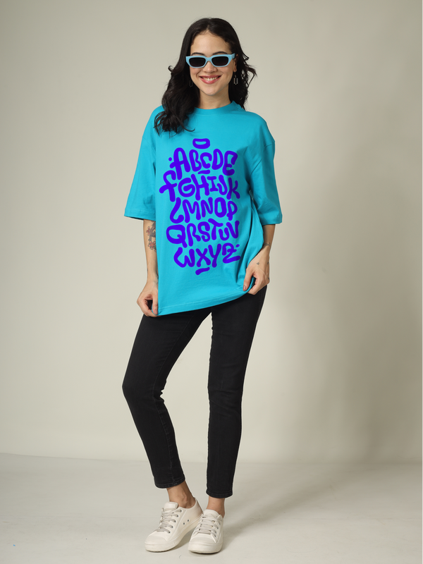 A-Z class Graphic | Oversized T-Shirt