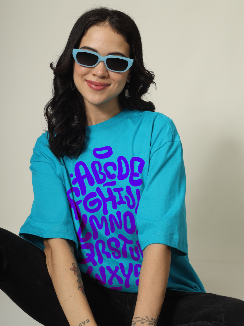 A-Z class Graphic | Oversized T-Shirt