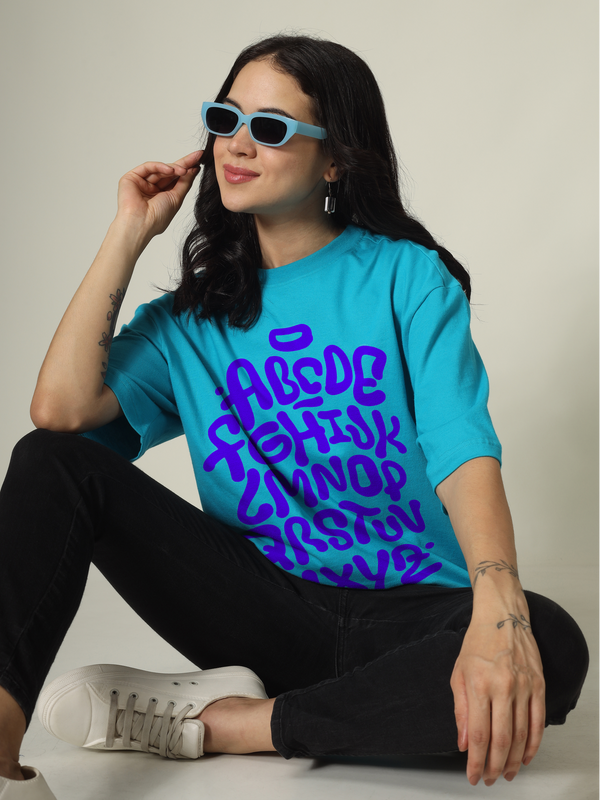 A-Z class Graphic | Oversized T-Shirt