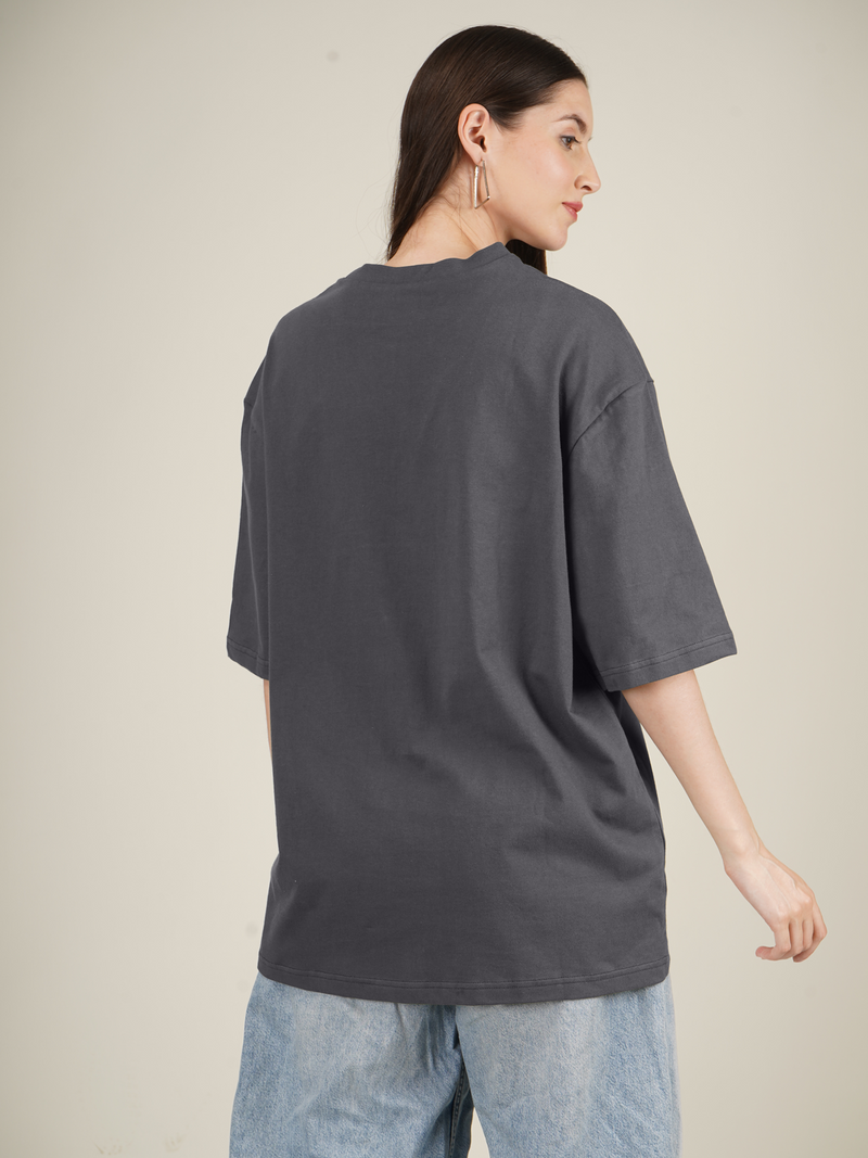 Orange or Red Graphics | Oversized T-Shirt