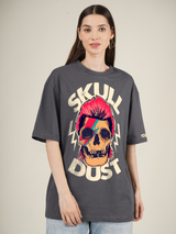 Skull Dust Graphics | Oversized T-Shirt