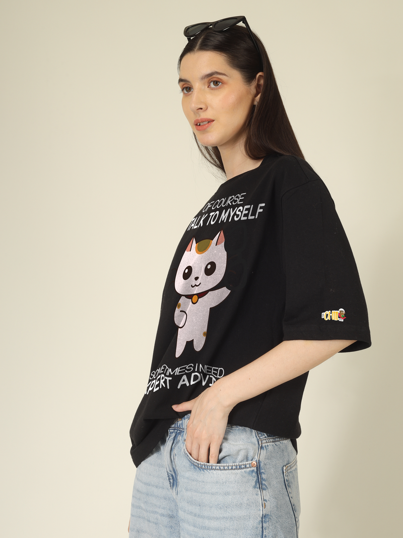 Self Talker Graphics | Oversized T-Shirt
