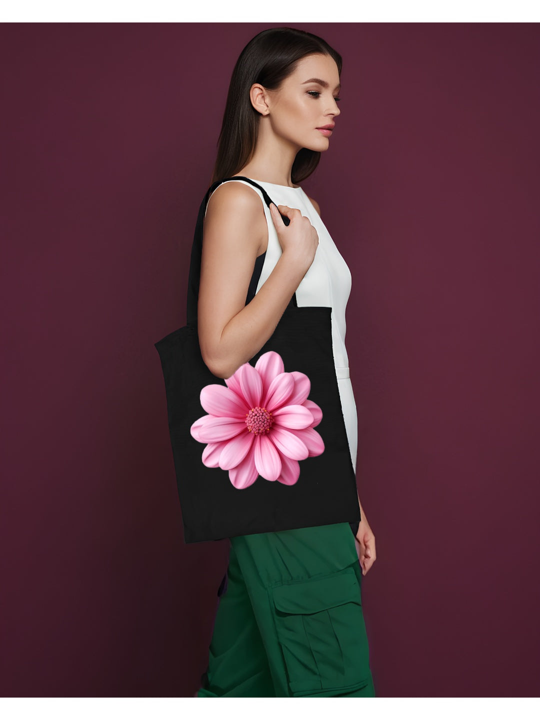 Pink Petal Flower | Tote Bag