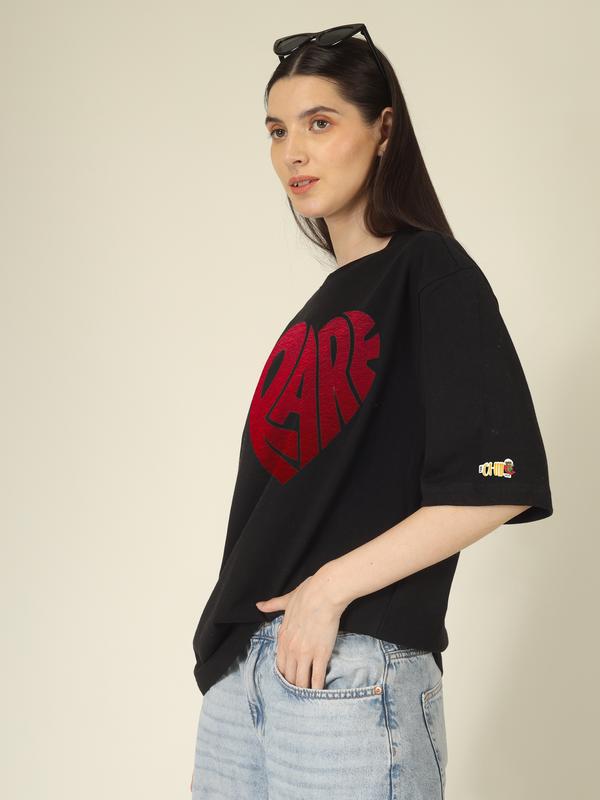 Rare love Graphics | Oversized T-Shirt