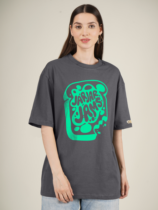 Jar Jar Jams Graphics | Oversized T-Shirt