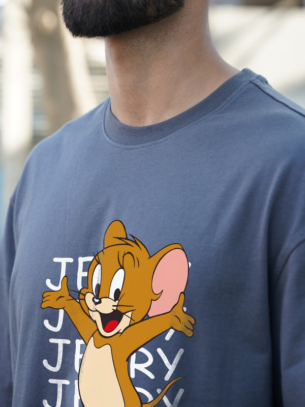 Tom & Jerry Graphic | Oversized T-Shirt