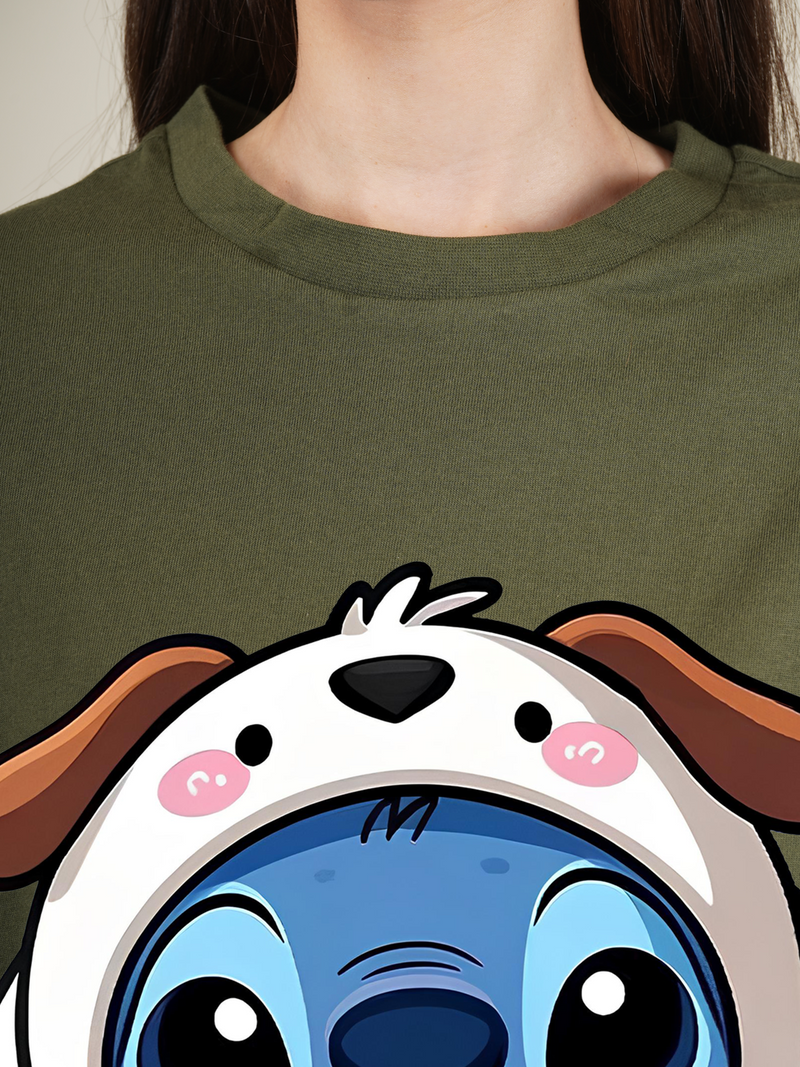 Stitch Graphic | Oversized T-Shirt
