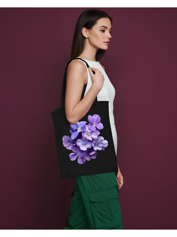 Abstract Geometric Floral | Tote Bag