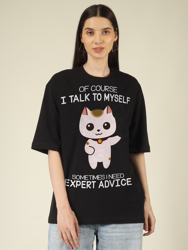 Self Talker Graphics | Oversized T-Shirt