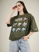 7 Days of Mood Graphic | Oversized T-Shirt