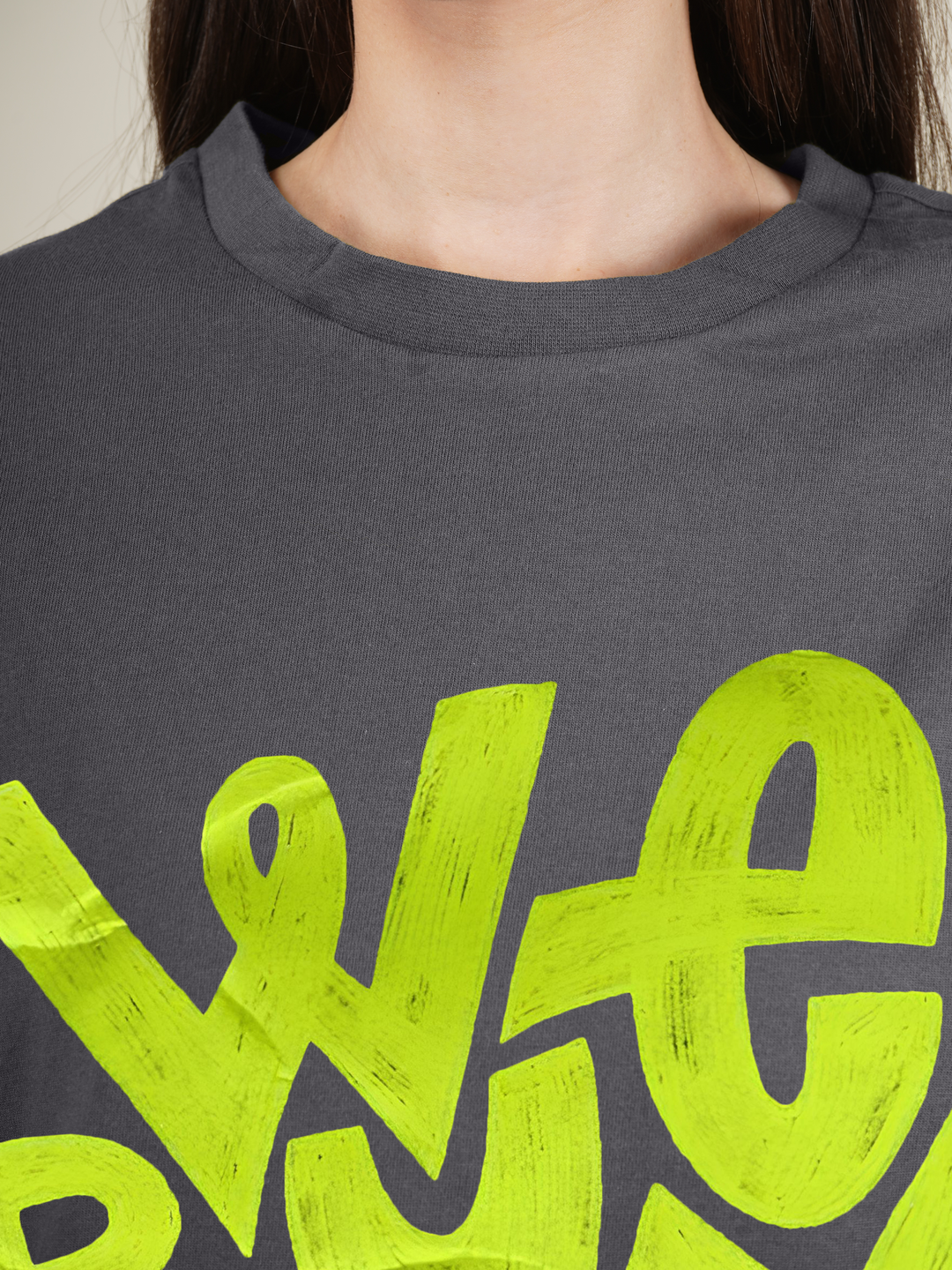We run crew  Graphics | Oversized T-Shirt