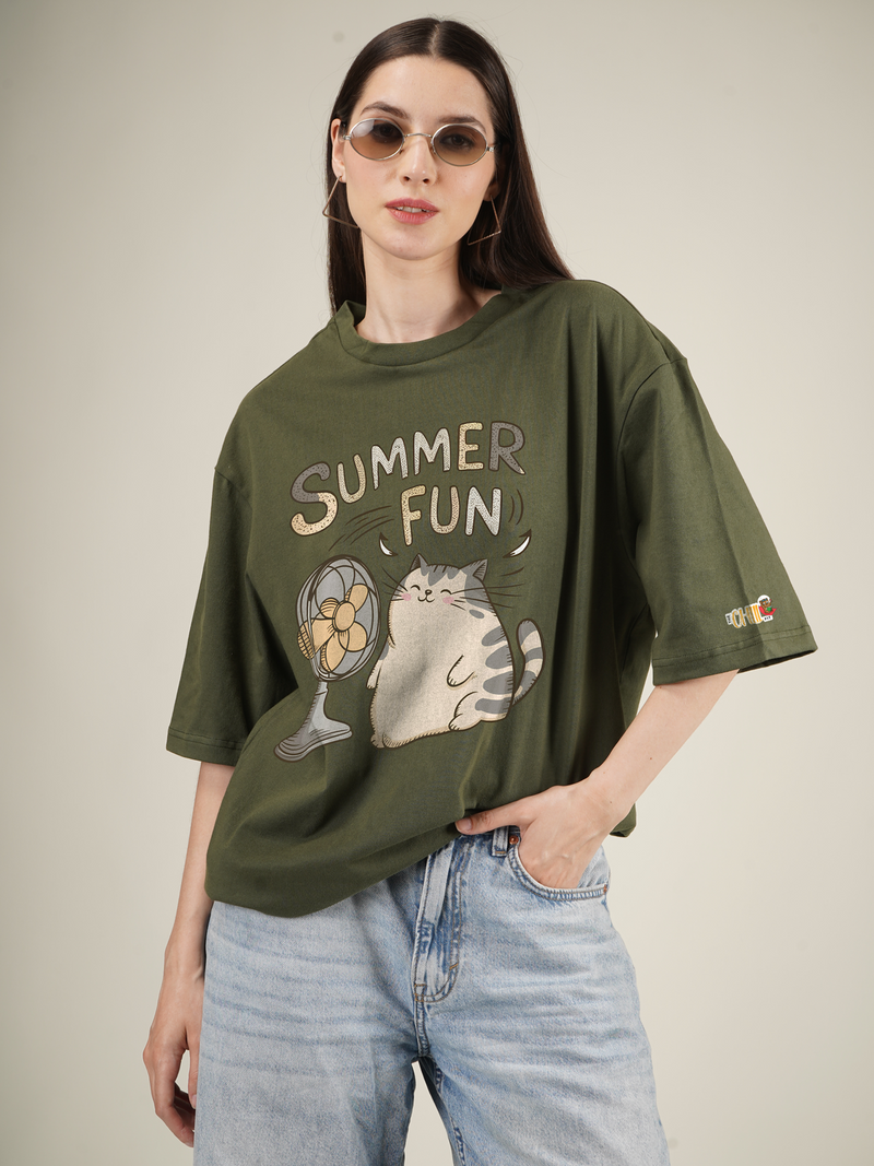 Summer fun Graphic | Oversized T-Shirt