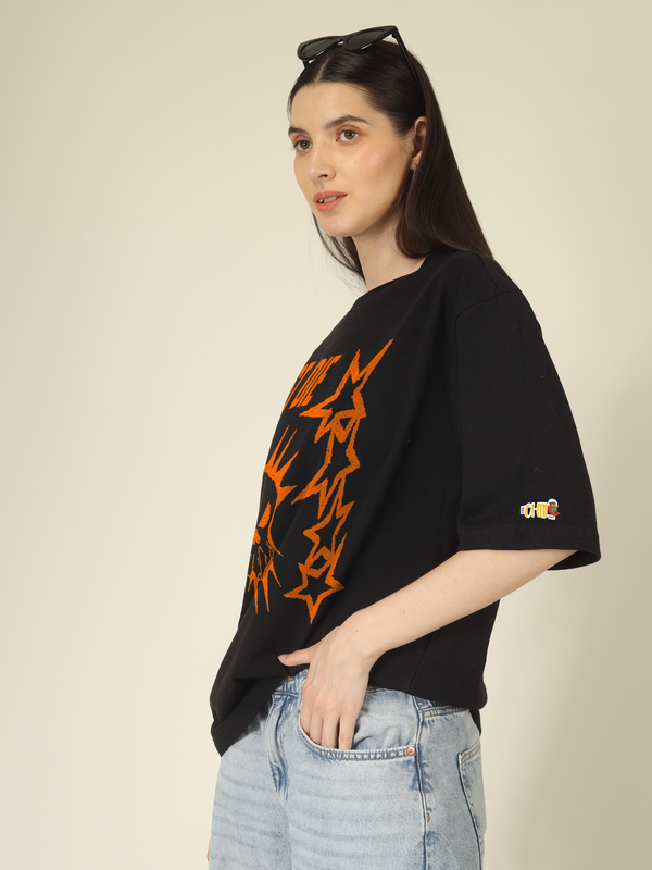 Just Die Graphics | Oversized T-Shirt