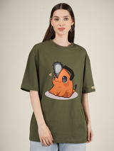 Pochita Chainsaw man Graphic | Oversized T-Shirt