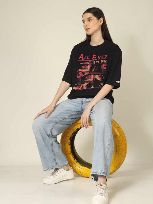 All eyes on me CTR Graphics | Oversized T-Shirt