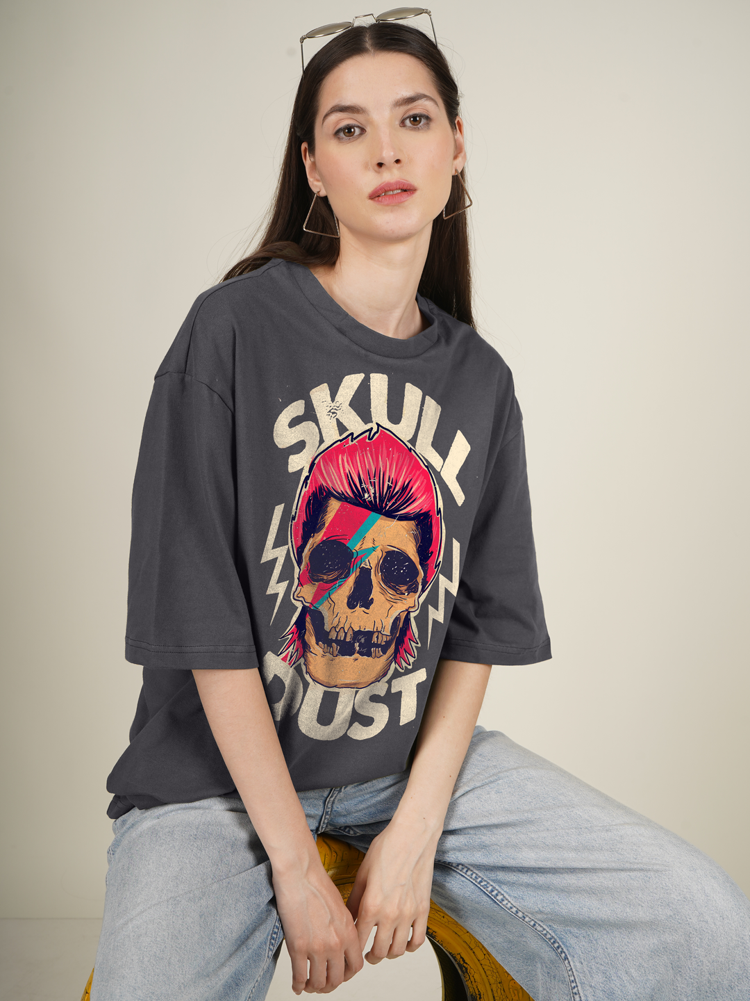 Skull Dust Graphics | Oversized T-Shirt