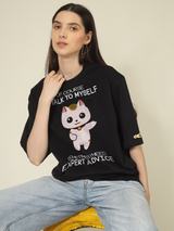 Self Talker Graphics | Oversized T-Shirt