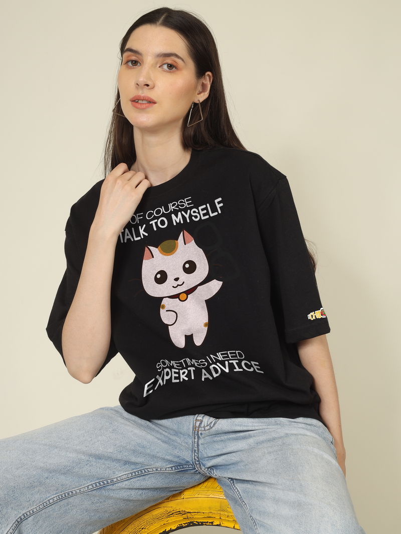 Self Talker Graphics | Oversized T-Shirt