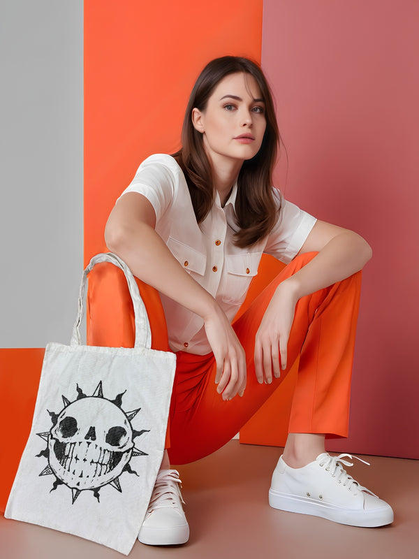 Skull & Crossbones Pirate Flag | Tote Bag