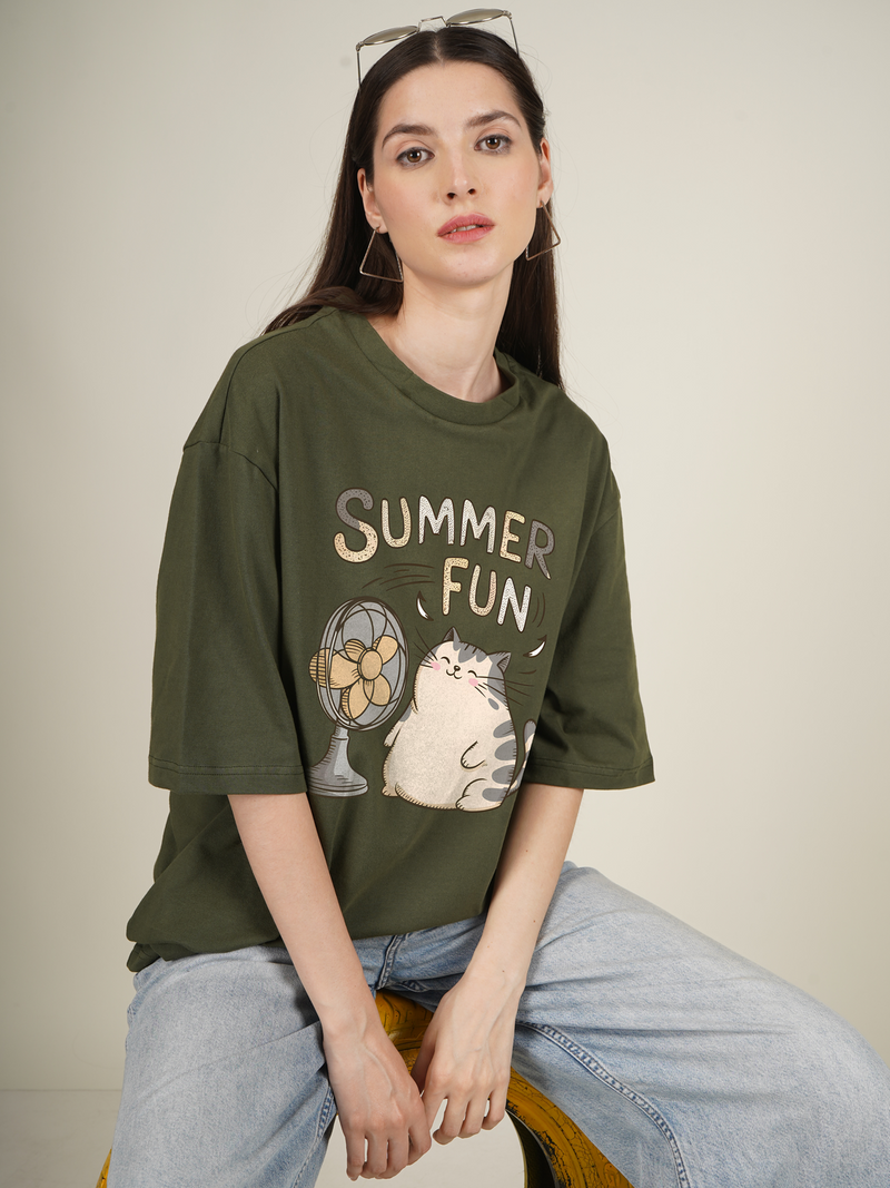 Summer fun Graphic | Oversized T-Shirt