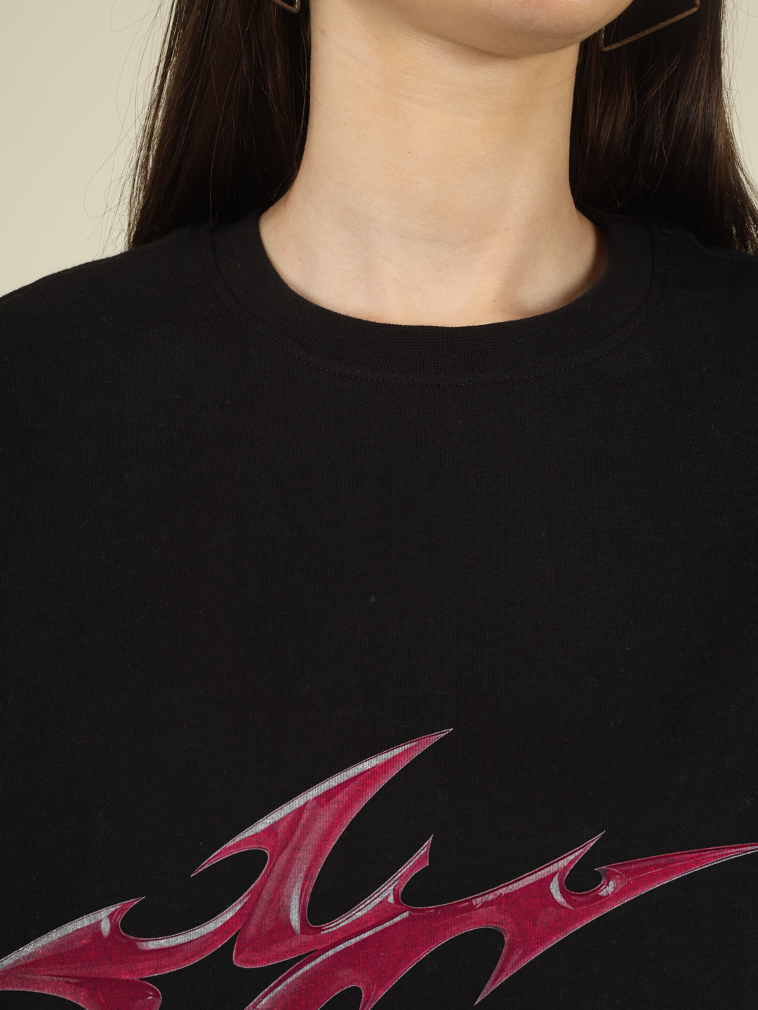 Retro SIfi Star Graphics | Oversized T-Shirt