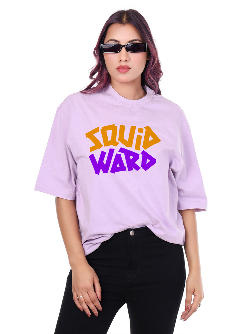 Squid Ward Graphic | Oversized T-Shirt