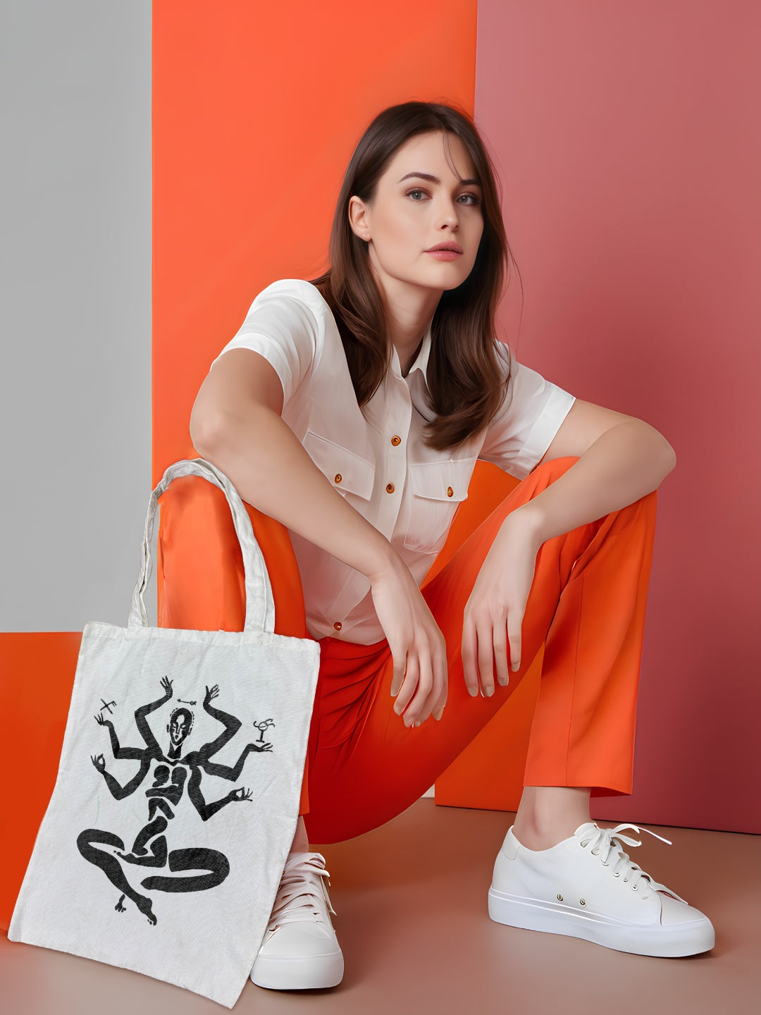 Multi-Armed Goddess Art | Tote Bag