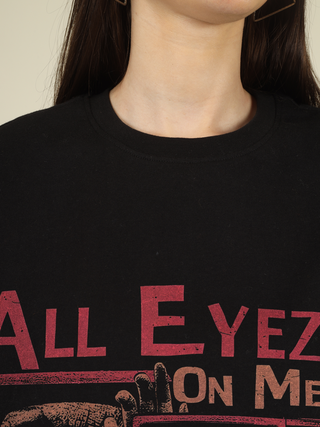 All eyes on me CTR Graphics | Oversized T-Shirt