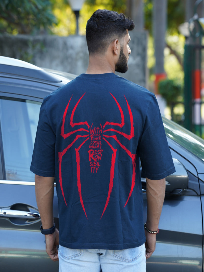 Spider-Man Logo Graphic | Oversized T-Shirt