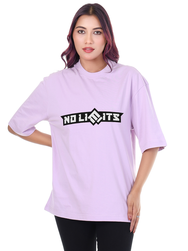 No limits Graphic | Oversized T-Shirt