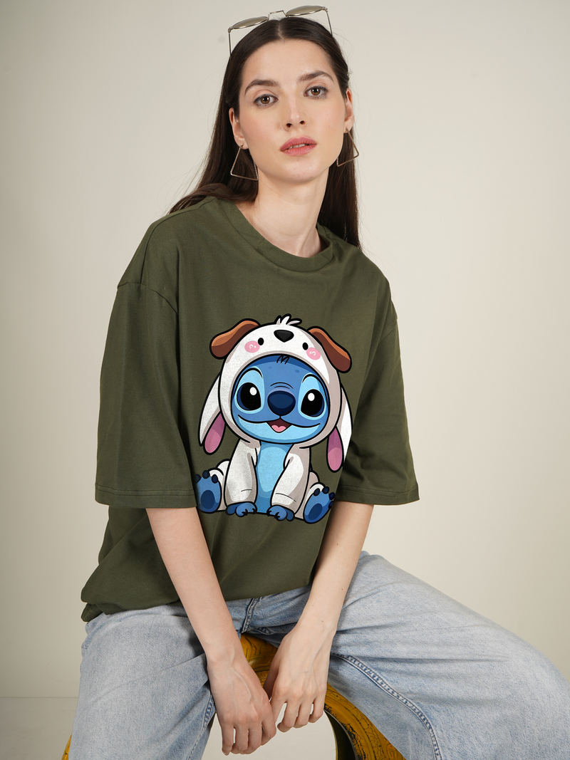 Stitch Graphic | Oversized T-Shirt