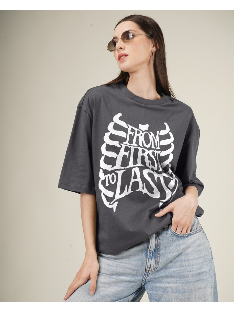 From First to last Graphics | Oversized T-Shirt
