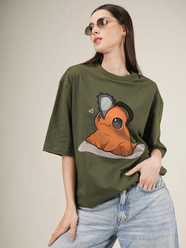 Pochita Chainsaw man Graphic | Oversized T-Shirt