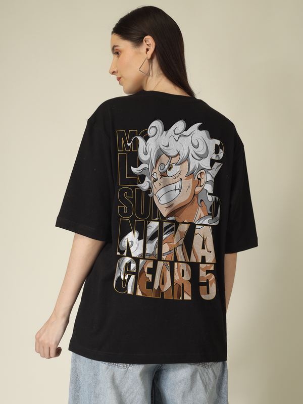 Luffy Gear 5 Graphics | Oversized T-Shirt