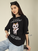 Self Talker Graphics | Oversized T-Shirt