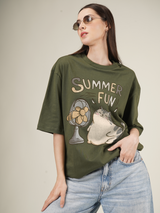 Summer fun Graphic | Oversized T-Shirt