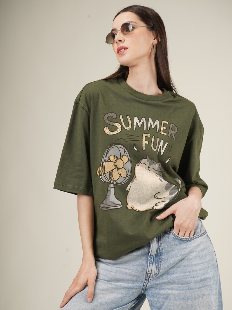 Summer fun Graphic | Oversized T-Shirt