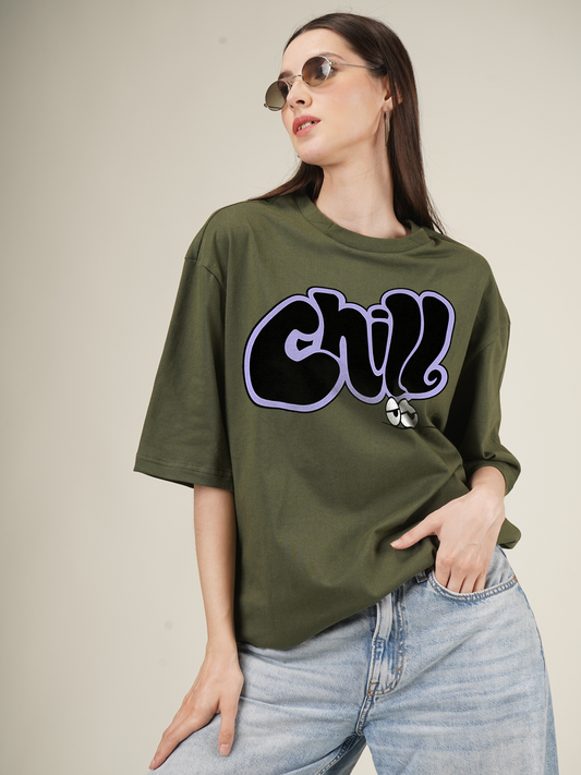 Chill Dude Graphic | Oversized T-Shirt